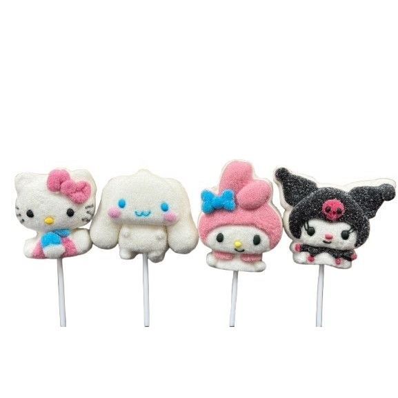サンリオキャラクターズ ロリポップマシュマロ【種類ランダム】お菓子