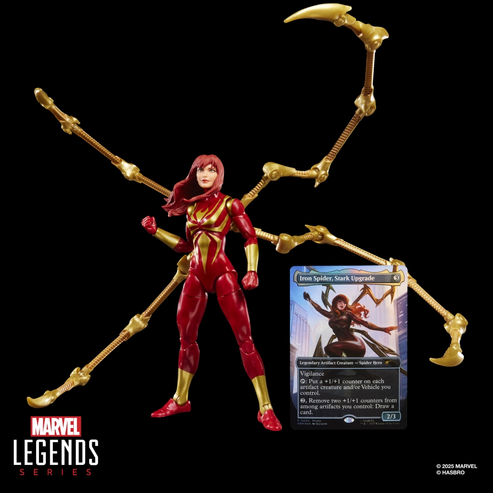 マーベルレジェンド・シリーズ マジック：ザ・ギャザリング スパイダーマン メリー・ジェーン・ワトソン（アイアン・スパイダー）