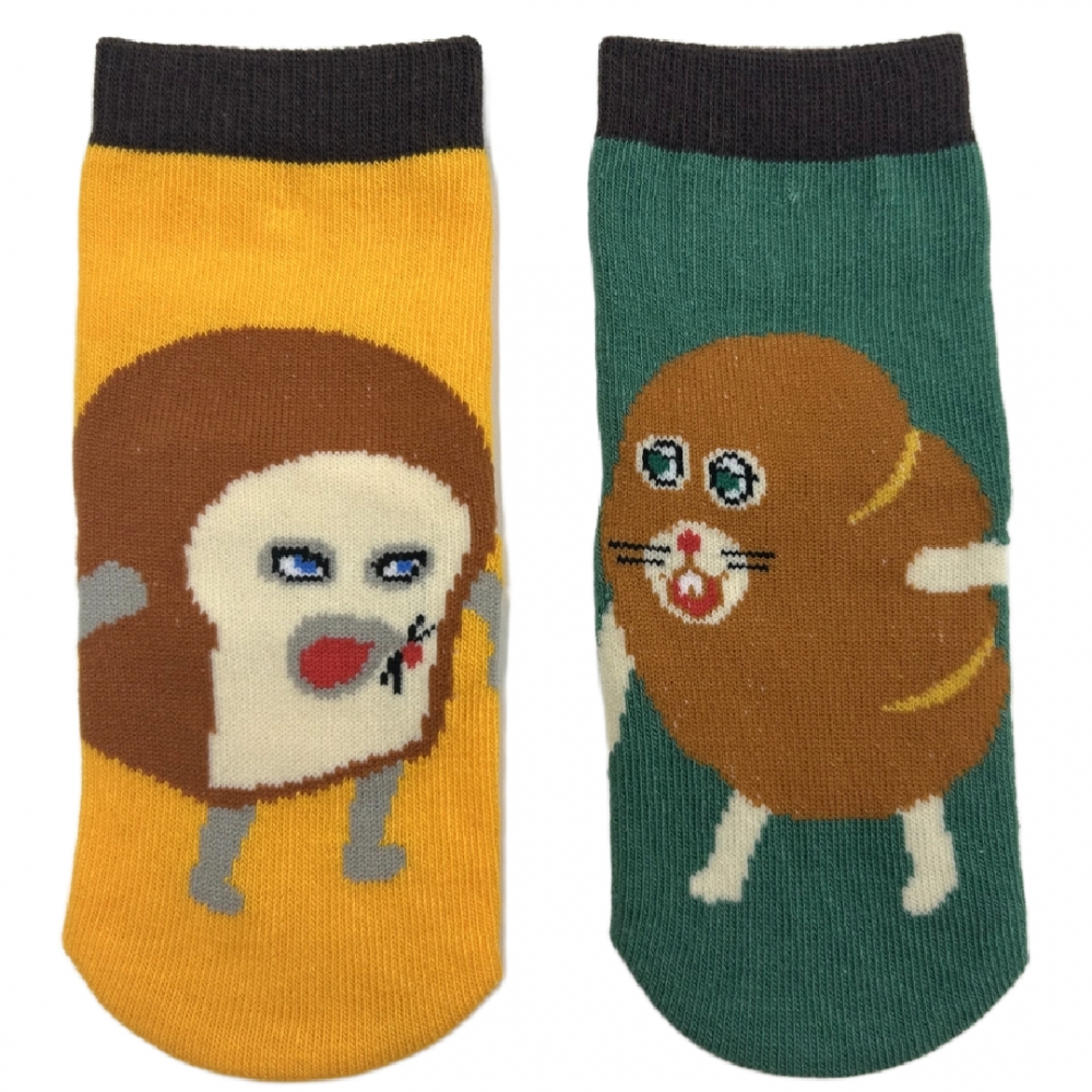 パンどろぼう 左右異柄クルー