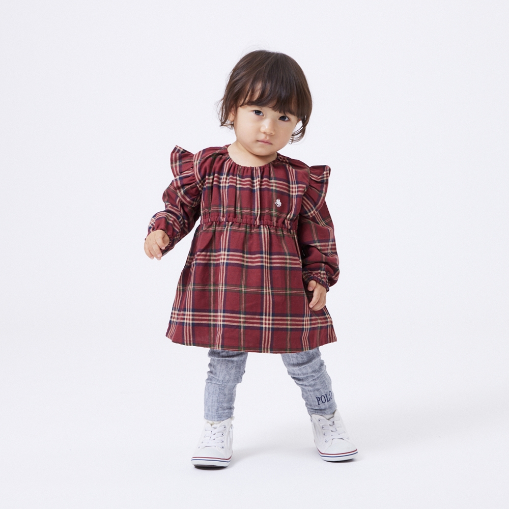 楽天市場】チェック ロンパースの通販