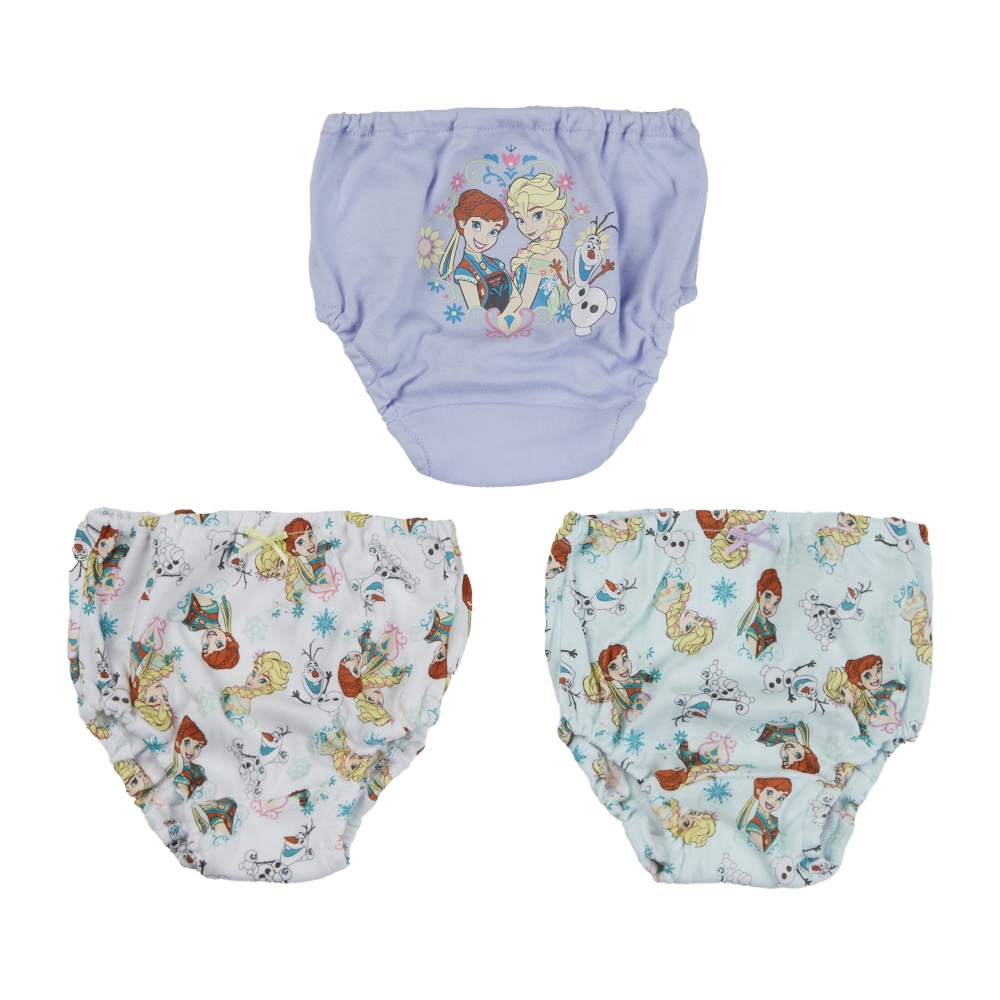 ディズニー アナと雪の女王 ショーツ 3枚組 パープル×90cm ベビーザらス限定
