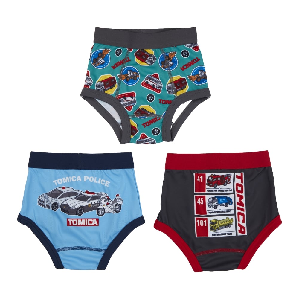 TOMICA トミカ 3枚組ブリーフ グリーン×110cmベビーザらス限定