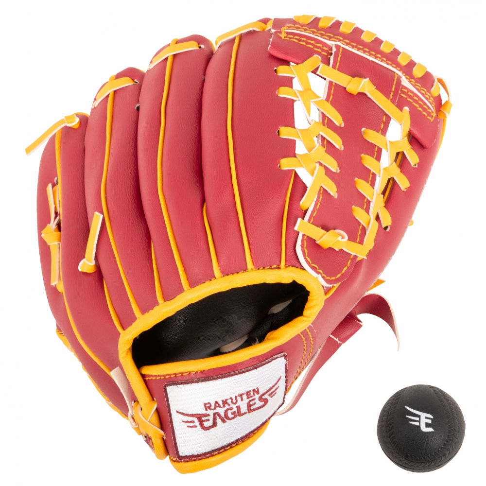 楽天イーグルスグローブ 9インチ 右投げ低学年用 柔らかボール付 楽天イーグルスグローブ 9インチ 右投げ低学年用 柔らかボール付