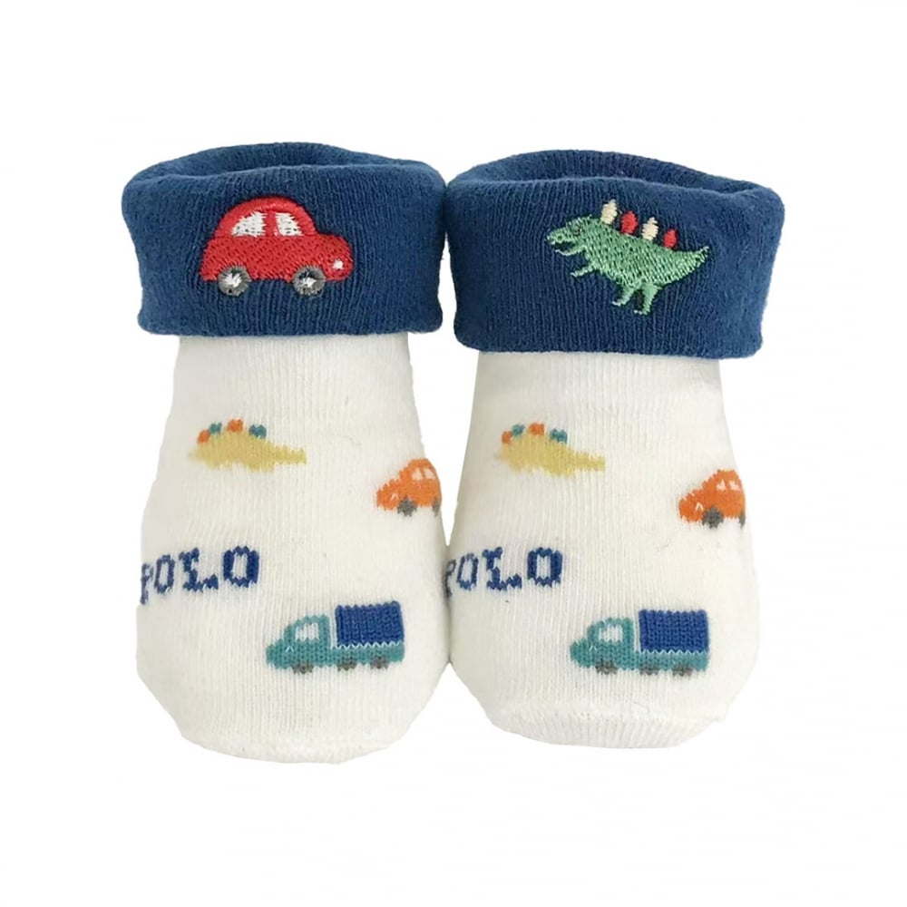 POLO BCS 立体ソックス クルマキョウリュウ ベビーザらス限定