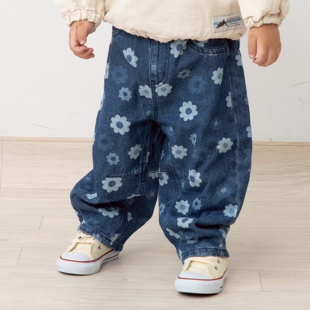 【ブラックフライデー】sophitica バッセンデニムパンツ ネイビー×80cm 【ブラックフライデー】sophitica バッセンデニムパンツ ネイビー×80cm