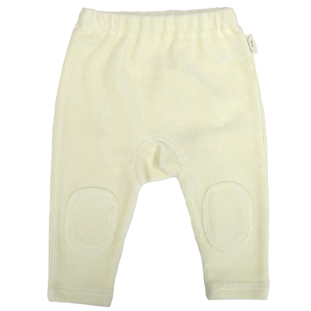 【ブラックフライデー】モンキーパンツ ニットコール シロ×90cm