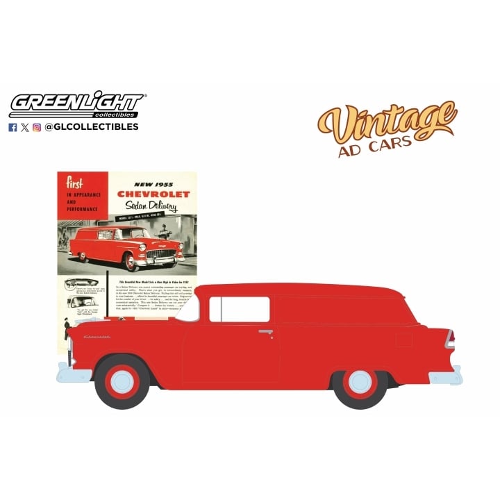 GL 1/64 1955 Chevrolet Sedan Delivery 'First in Appearance and Performance'