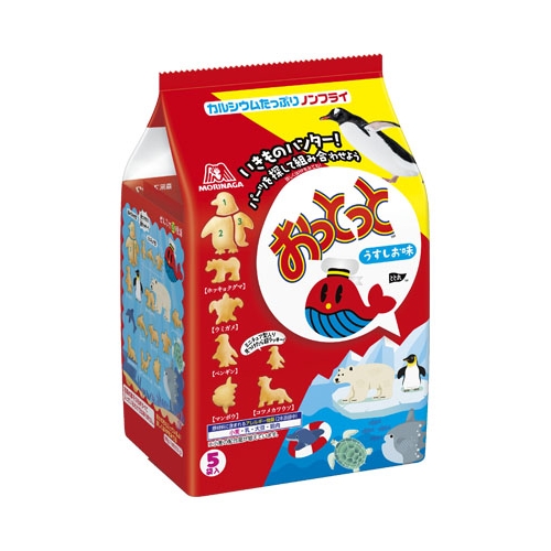 おっとっと うすしお味 16g×5袋 じゃがいも ポテトスナック ノンフライ カルシウム お菓子