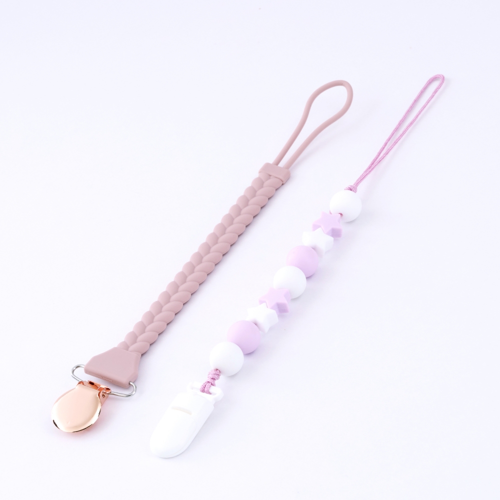 dear BABY ディアベビー おしゃぶり&トイホルダー 2本セット (ピンク) ベビーザらス限定 dear BABY ディアベビー おしゃぶり&トイホルダー 2本セット (ピンク) ベビーザらス限定