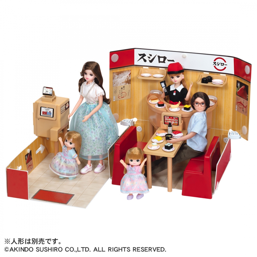 リカちゃん LF-12 ぽっぷなショップ スシロー リカちゃん LF-12 ぽっぷなショップ スシロー