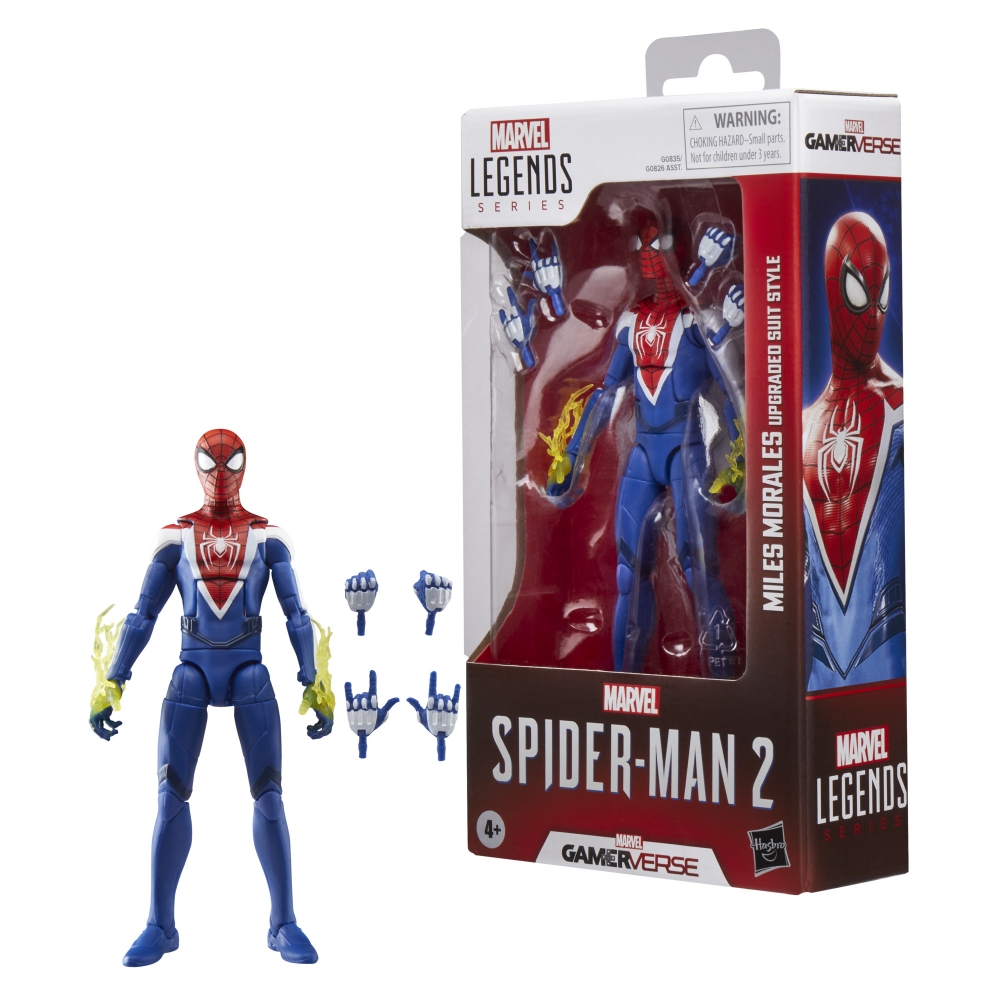 マーベルレジェンド・シリーズ ゲーマーバース スパイダーマン2 マイルス・モラレス アップグレードスーツスタイル