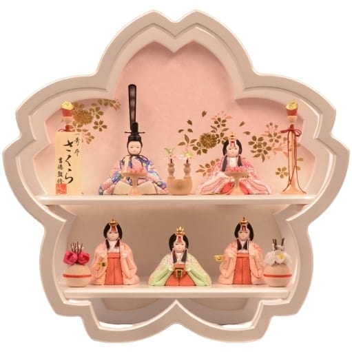 【雛人形】木目込み五人飾り「さくら」一秀作 (331382) ひな人形 おしゃれ コンパクト トイザらス・ベビーザらス限定【メーカー直送】 【雛人形】木目込み五人飾り「さくら」一秀作 (331382) ひな人形 おしゃれ コンパクト トイザらス・ベビーザらス限定【メーカー直送】