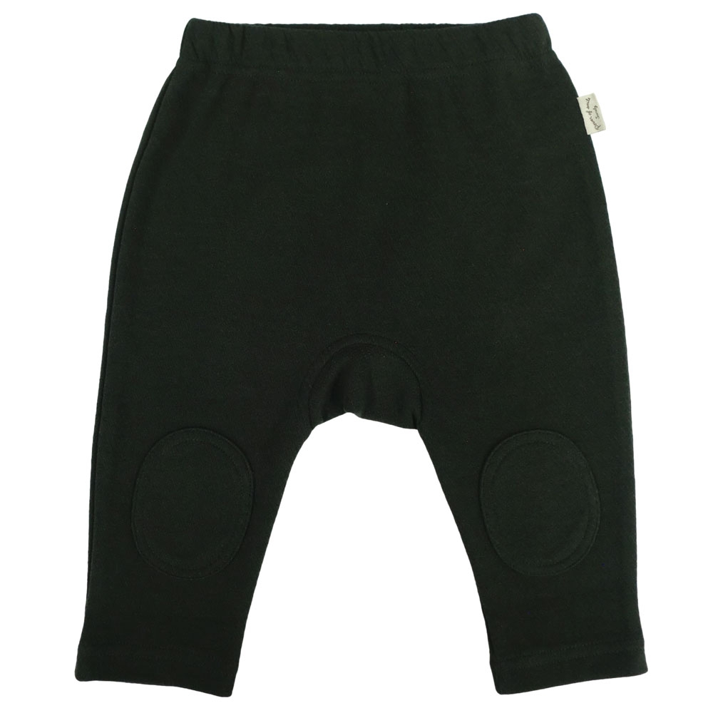 【ブラックフライデー】モンキーパンツ ワッフル ブラック×90cm