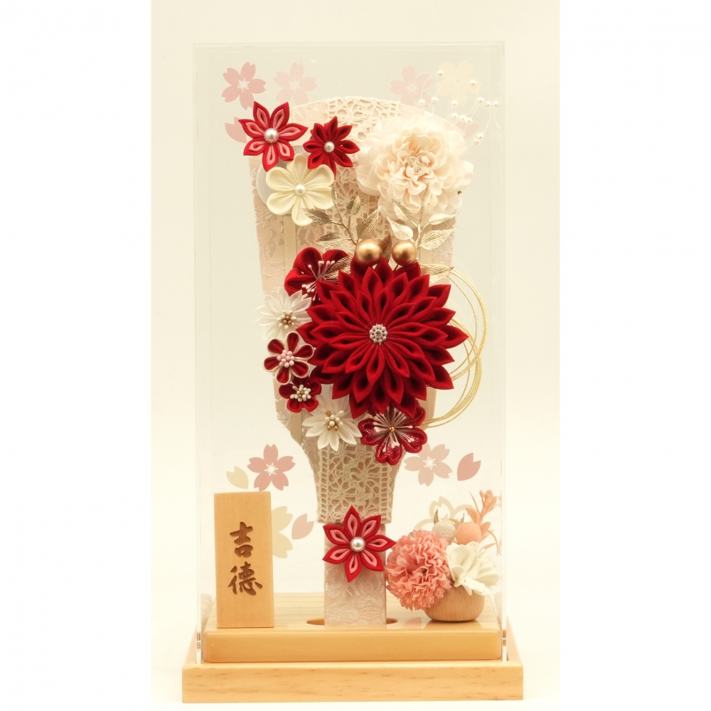 【羽子板】髪飾り羽子板 桜柄アクリル8号 赤(245074)トイザらス・ベビーザらス限定 【メーカー直送】 【羽子板】髪飾り羽子板 桜柄アクリル8号 赤(245074)トイザらス・ベビーザらス限定 【メーカー直送】