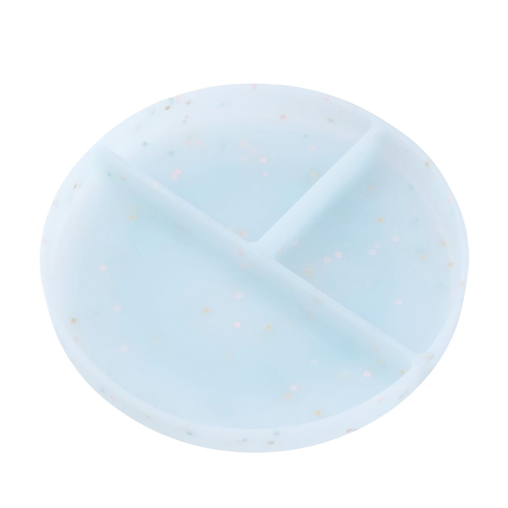 dear BABY ディアベビー ベビーお食事プレート 仕切りあり (ブルーバブル) ベビーザらス限定