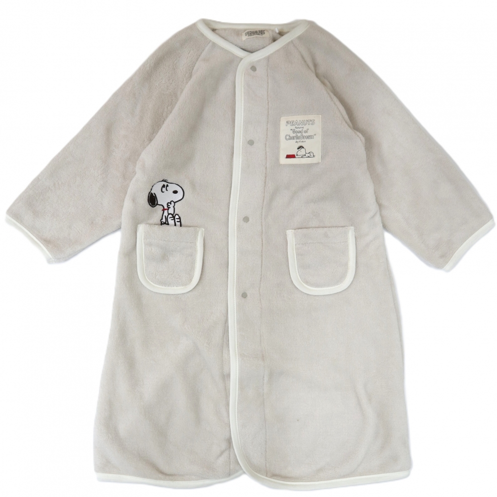 ベビーザらスオリジナル SNOOPY 着る毛布 フリース スヌーピー ベビーザらス限定