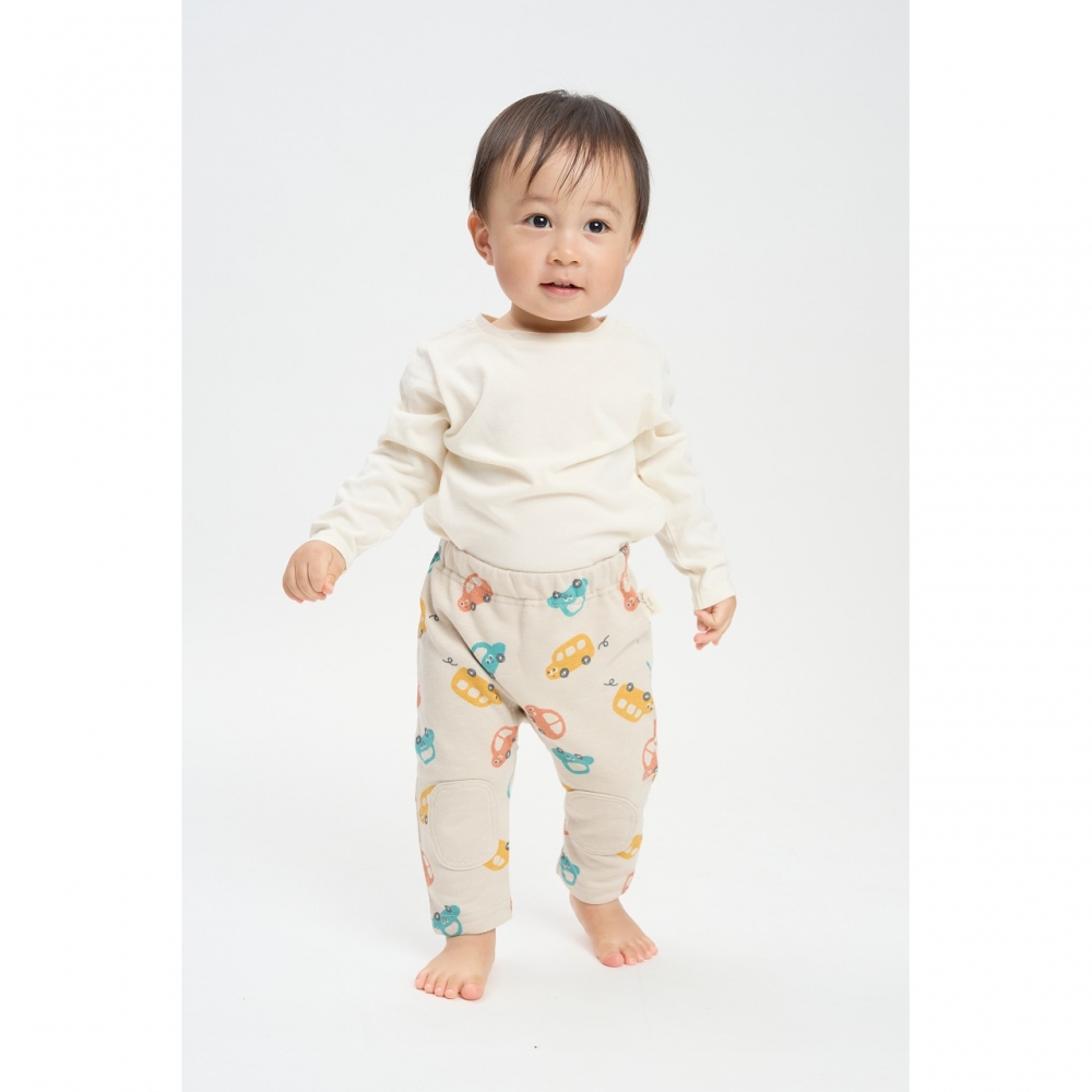 【ブラックフライデー】モンキーパンツ インレイ クルマ ベージュ×80cm