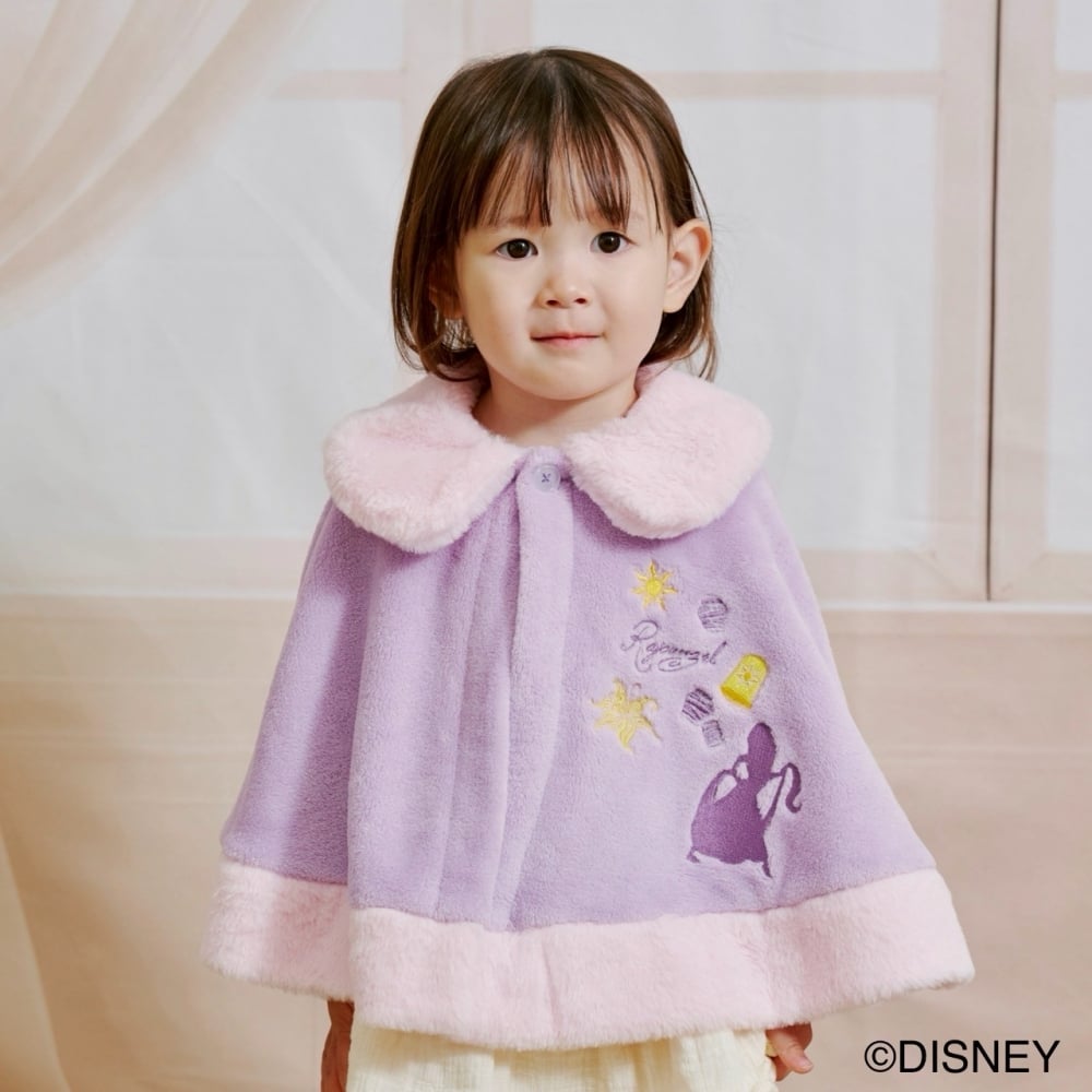 【Sophitica × tsumashi1118さん】Disney ボアポンチョ ラプンツェル パープル Mサイズ